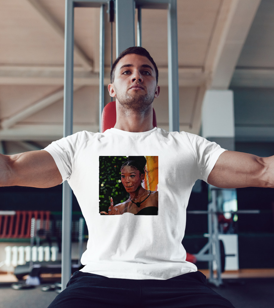 Love Island USA Serena Gesture Middle Finger T-Shirt