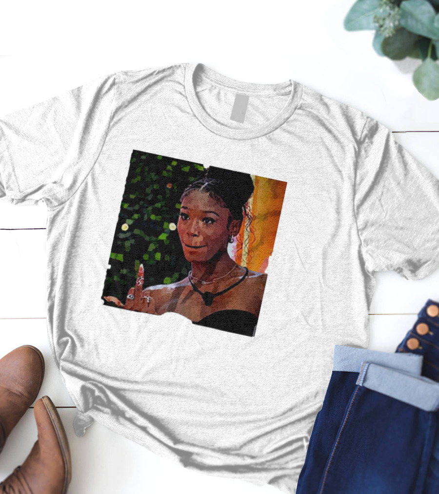 Love Island USA Serena Gesture Middle Finger T-Shirt