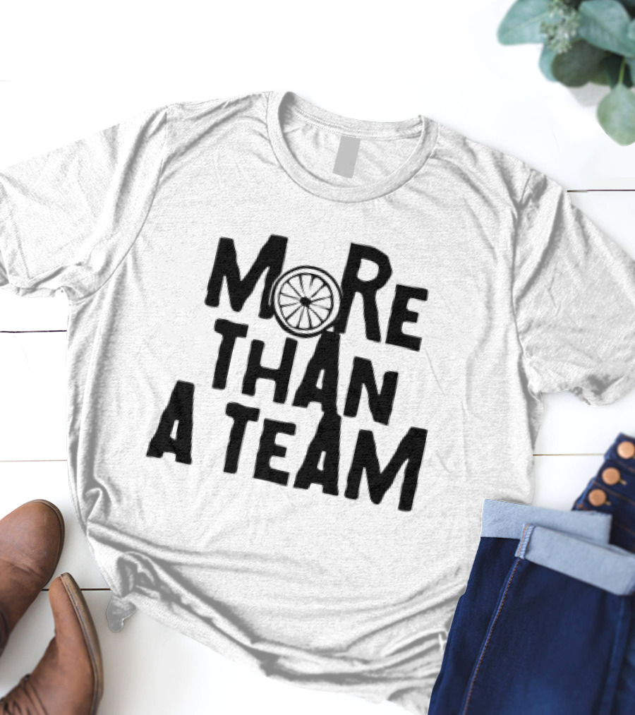 More Than A Team Bicycle Wheel T-Shirt