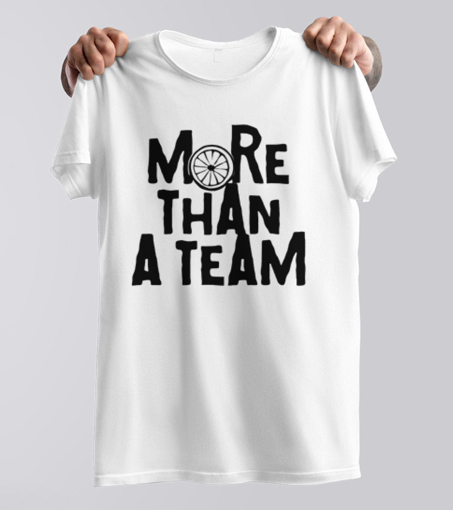 More Than A Team Bicycle Wheel T-Shirt