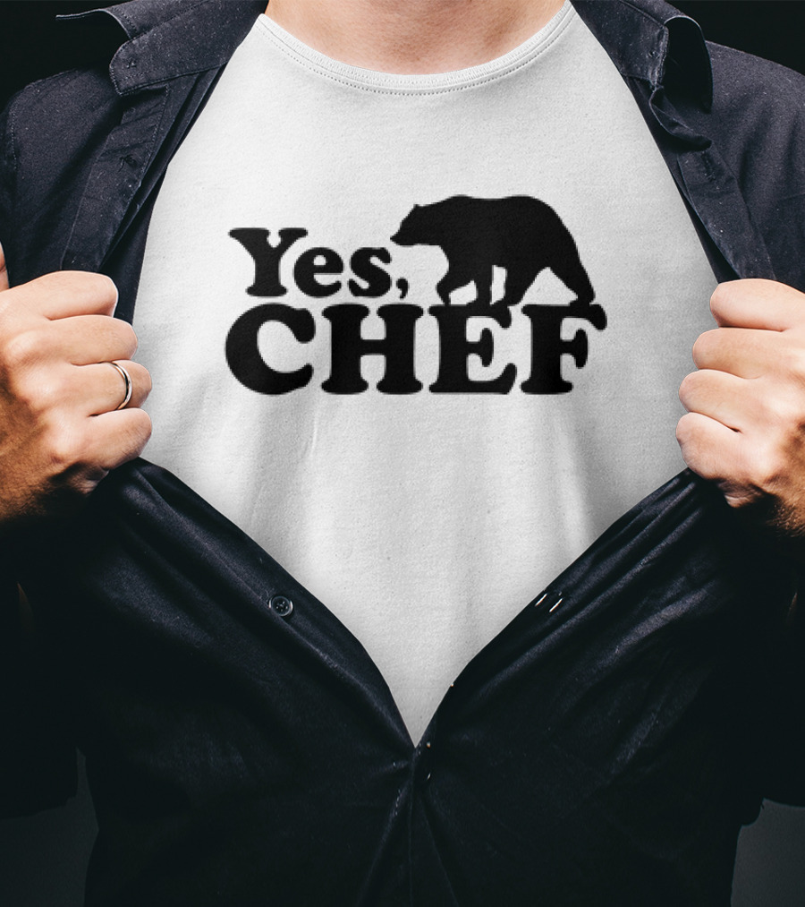 Yes Chef Bear T-Shirt