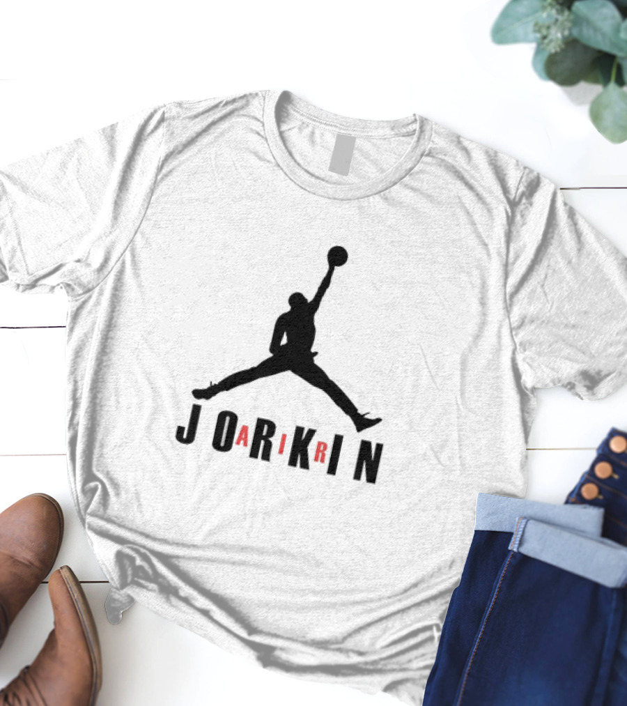 Jorkin Basketball Jumpman Silhouette Air Jorkin T-Shirt