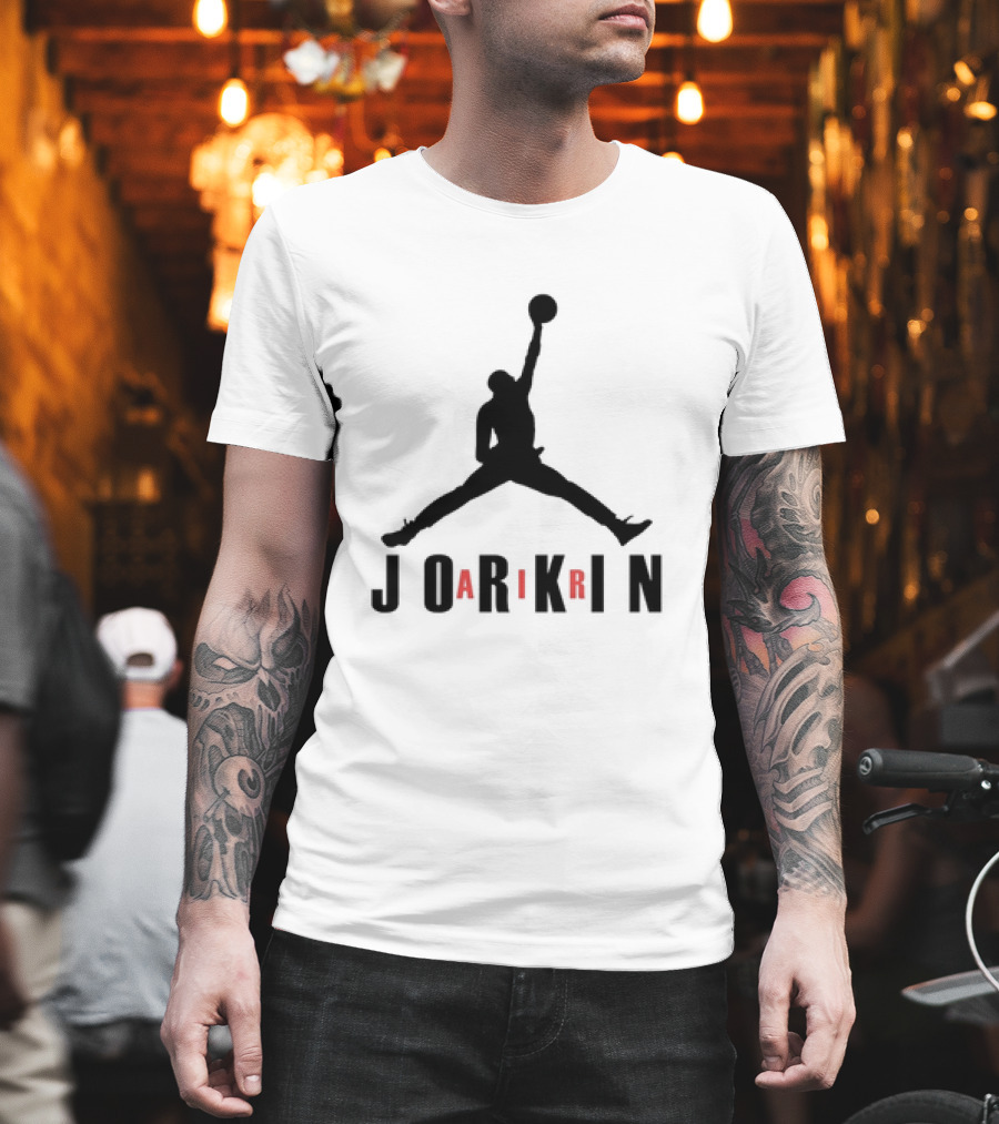 Jorkin Basketball Jumpman Silhouette Air Jorkin T-Shirt