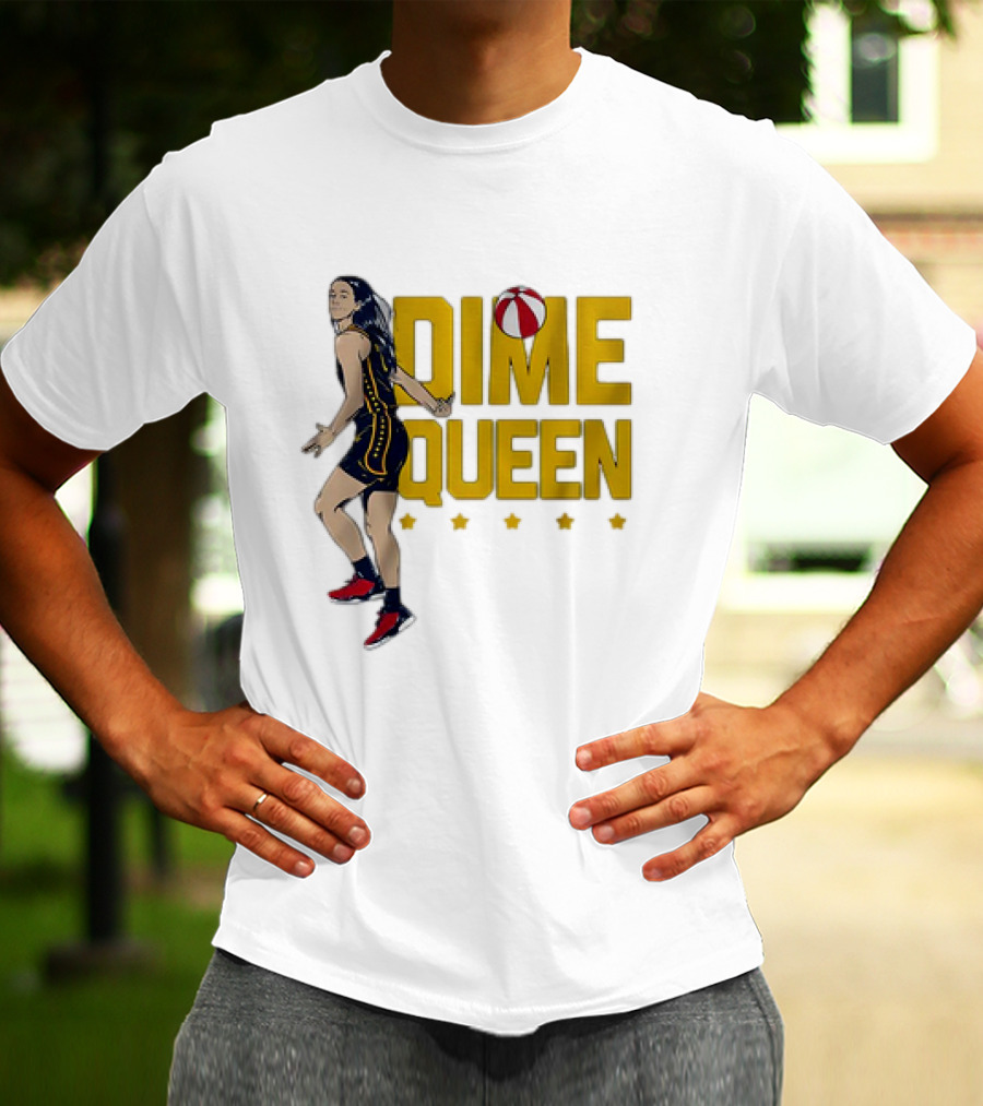 Caitlin Clark Dime Queen Indiana Fever Basketball T-Shirt