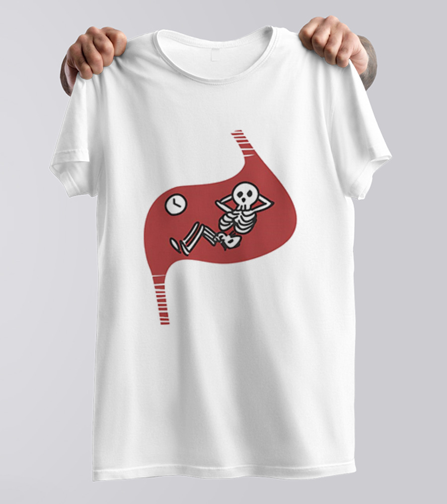 Dungeon Meshi Falin Touden Relaxed Skeleton Motif T-Shirt