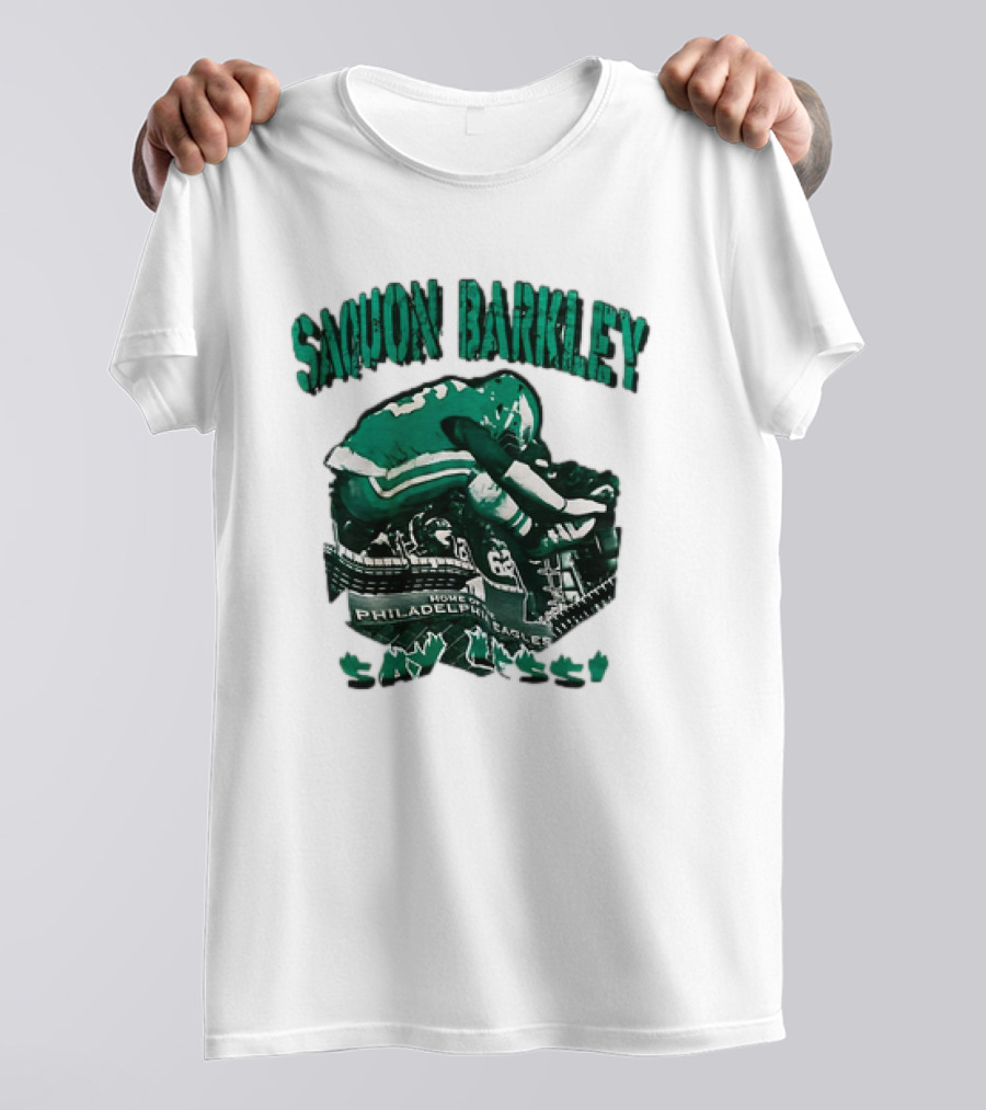 Saquon Barkley Fly Home Of Philadelphia Eagles Say Less T-Shirt
