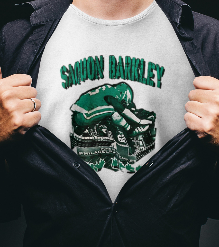 Saquon Barkley Fly Home Of Philadelphia Eagles Say Less T-Shirt