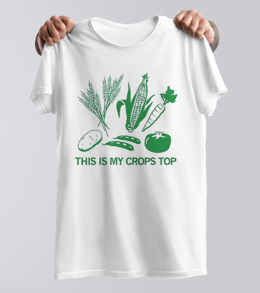 This Is My Crops Top Corn Tomato Carrot Potato Peas T-Shirt
