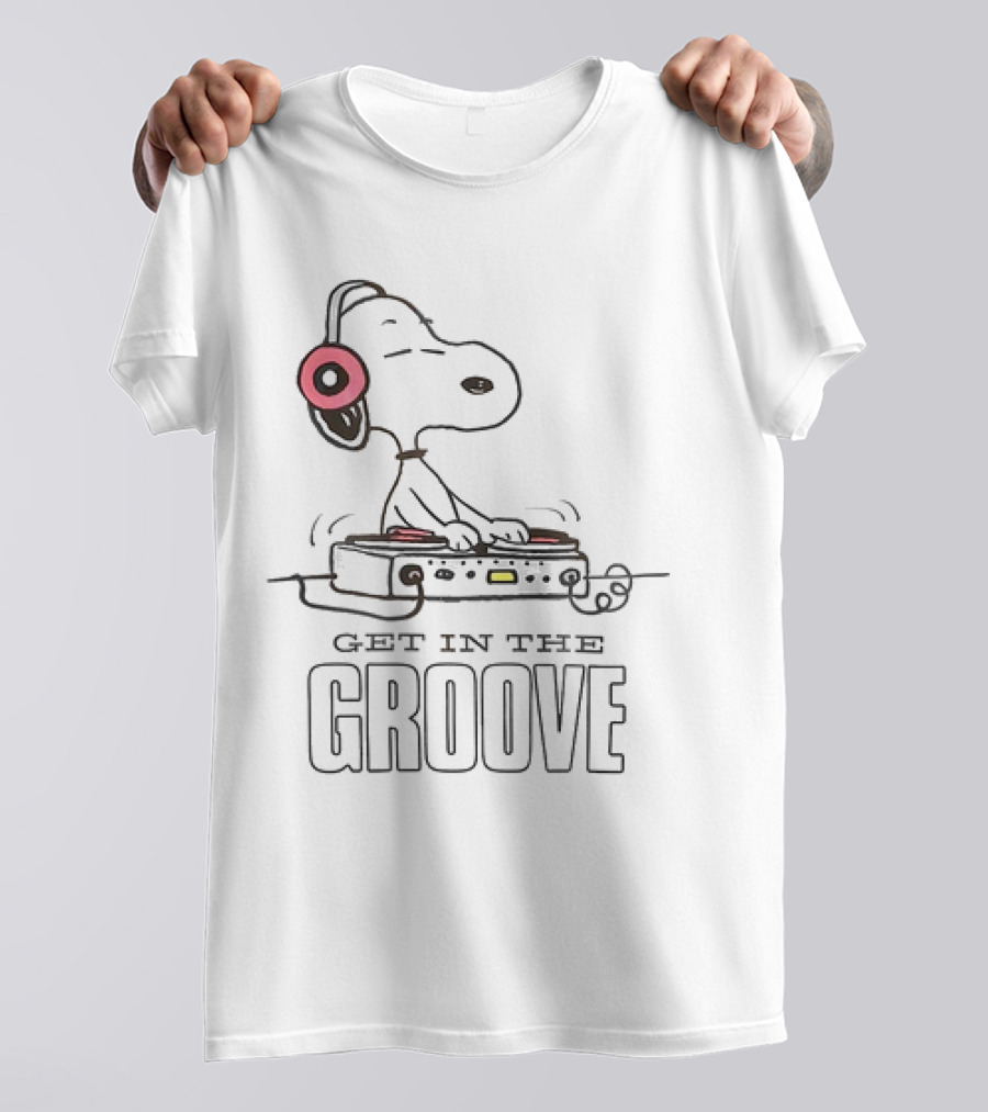 Snoopy DJ Get In The Groove T-Shirt