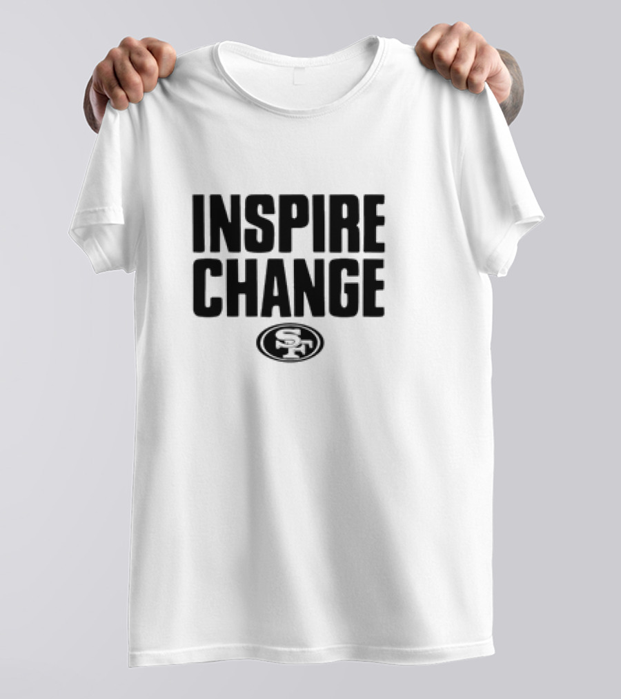 Inspire Change San Francisco 49ers SF Logo T-Shirt