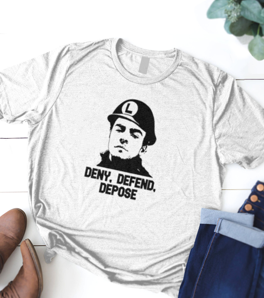 Deny Defend Depose Helmet Portrait Classic T-Shirt