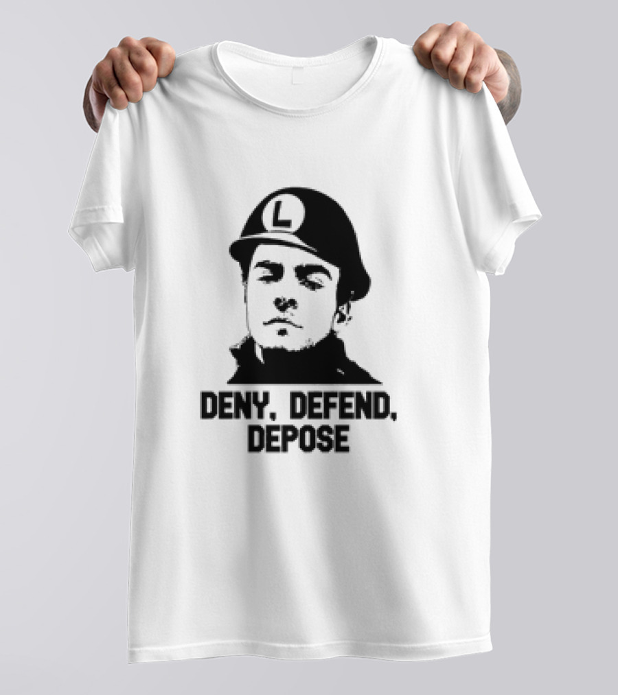 Deny Defend Depose Helmet Portrait Classic T-Shirt