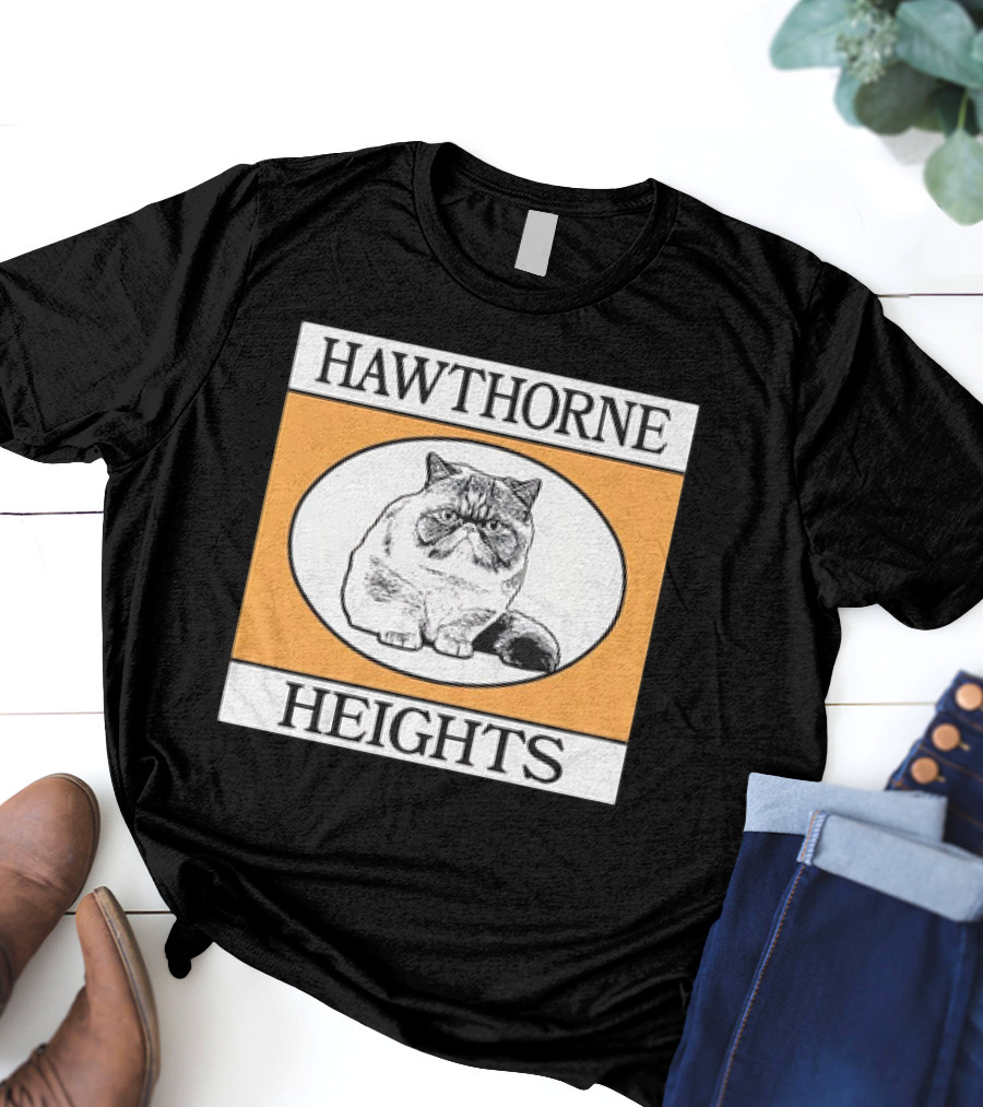 Cat Hawthorne Heights Oval T-Shirt