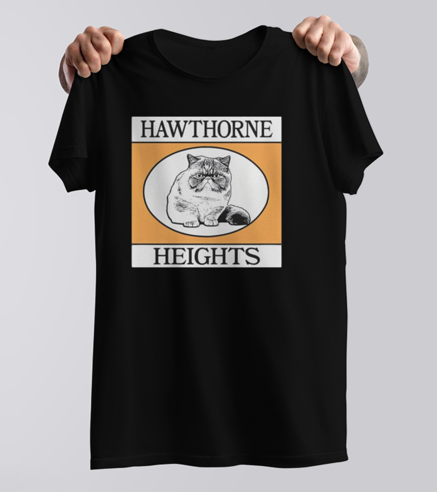 Cat Hawthorne Heights Oval T-Shirt