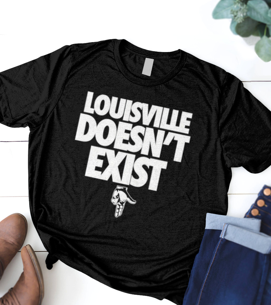 Kentucky Wildcats Louisville Doesn’t Exist Wildcats T-Shirt