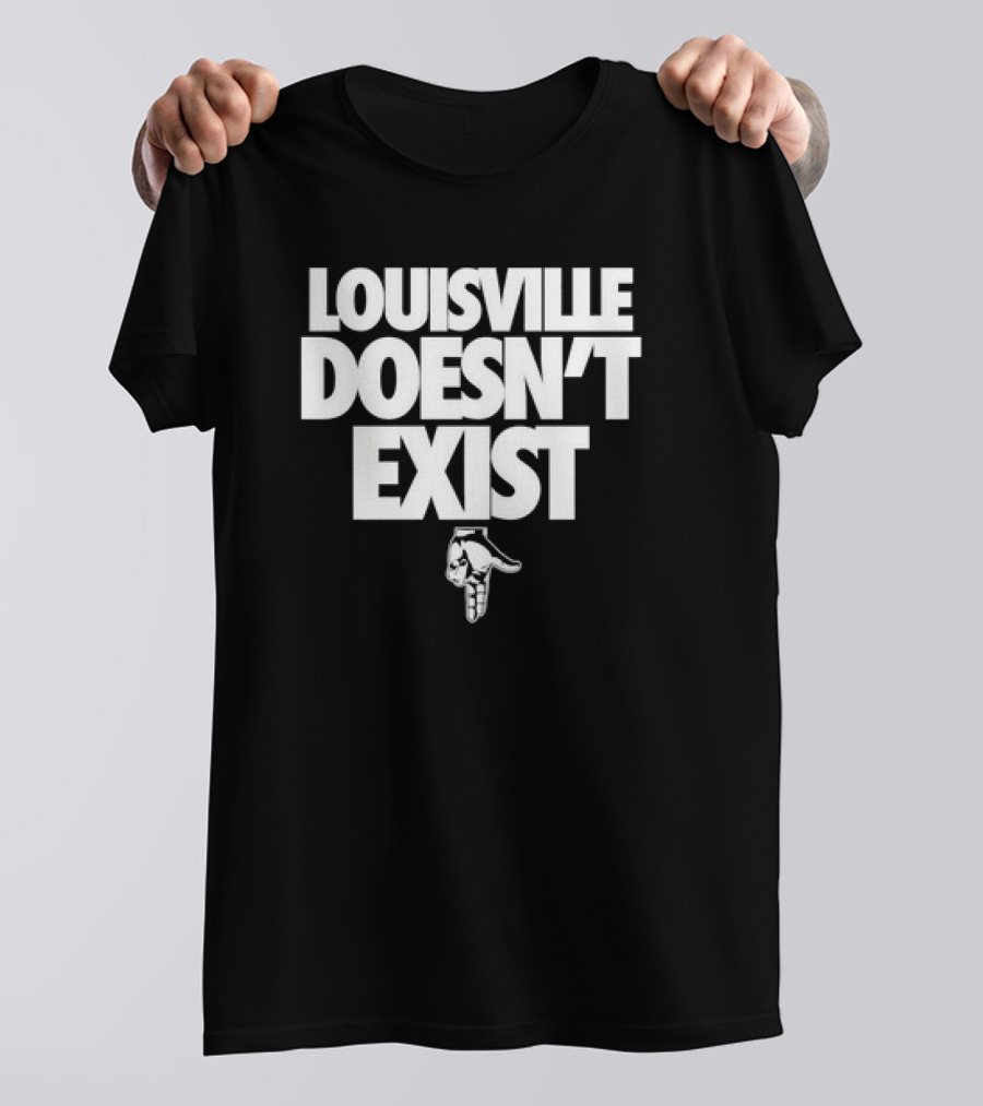 Kentucky Wildcats Louisville Doesn’t Exist Wildcats T-Shirt