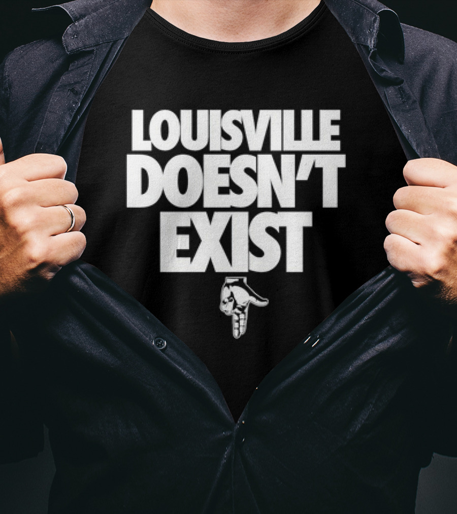 Kentucky Wildcats Louisville Doesn’t Exist Wildcats T-Shirt