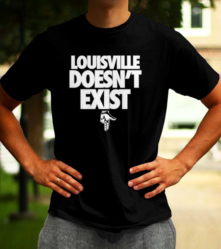 Kentucky Wildcats Louisville Doesn’t Exist Wildcats T-Shirt