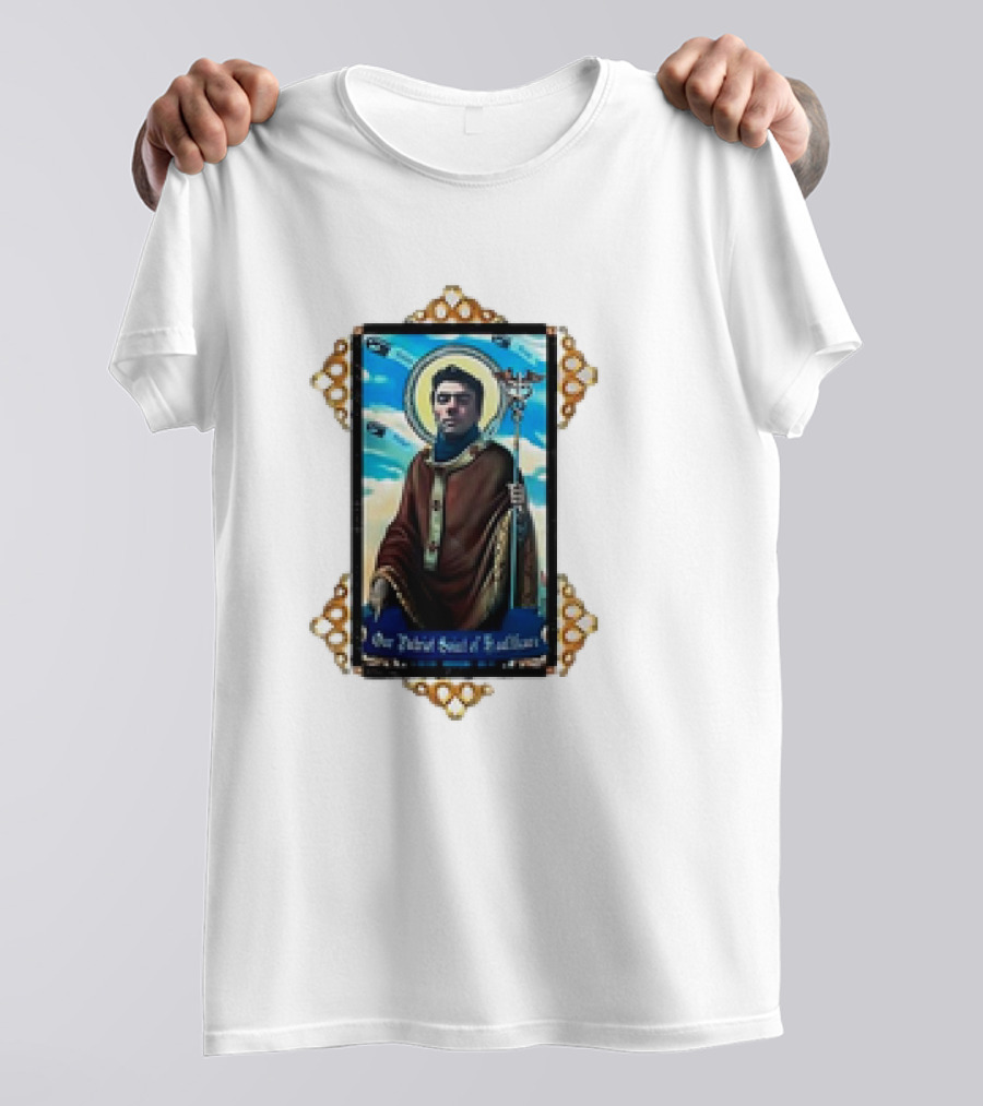 Luigi Mangione Our Patriot Saint Of Healthcare With Iconic Religious T-Shirt