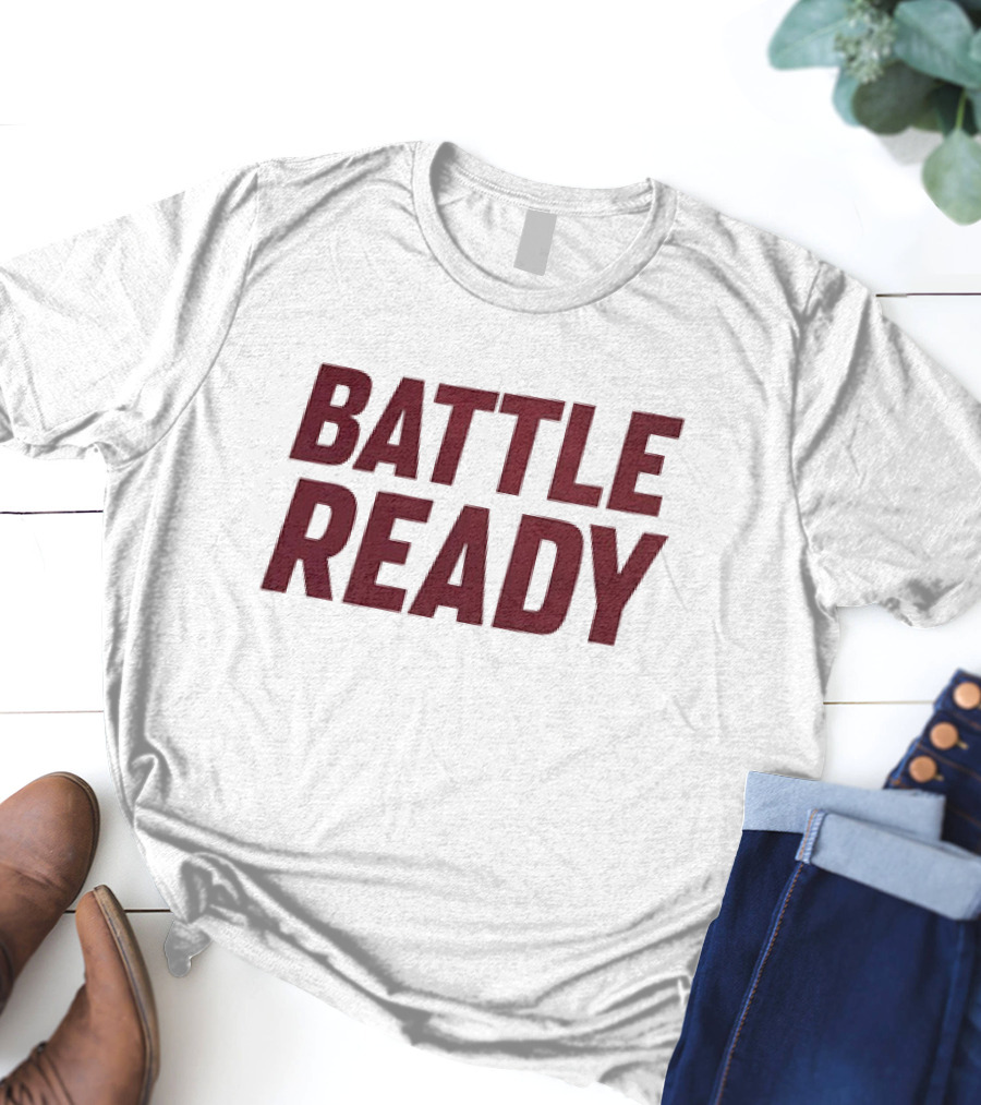 Troy Trojans Football Battle Ready T-Shirt