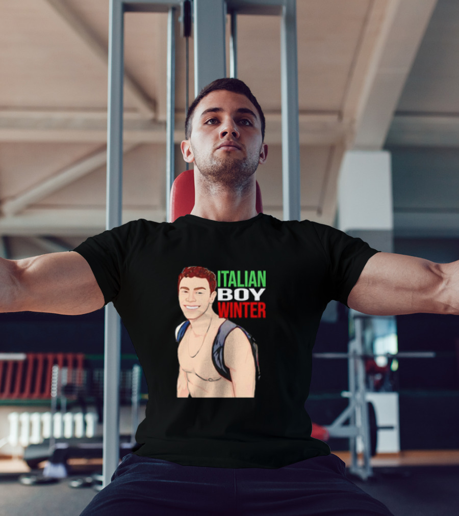 Luigi Mangione Italian Boy Winter Backpack Smiling T-Shirt