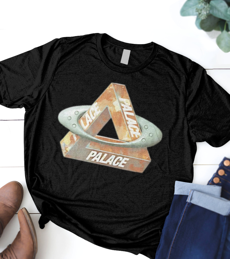 Oakley X Palace Tri-Ferg Camo Oval Collaboration T-Shirt