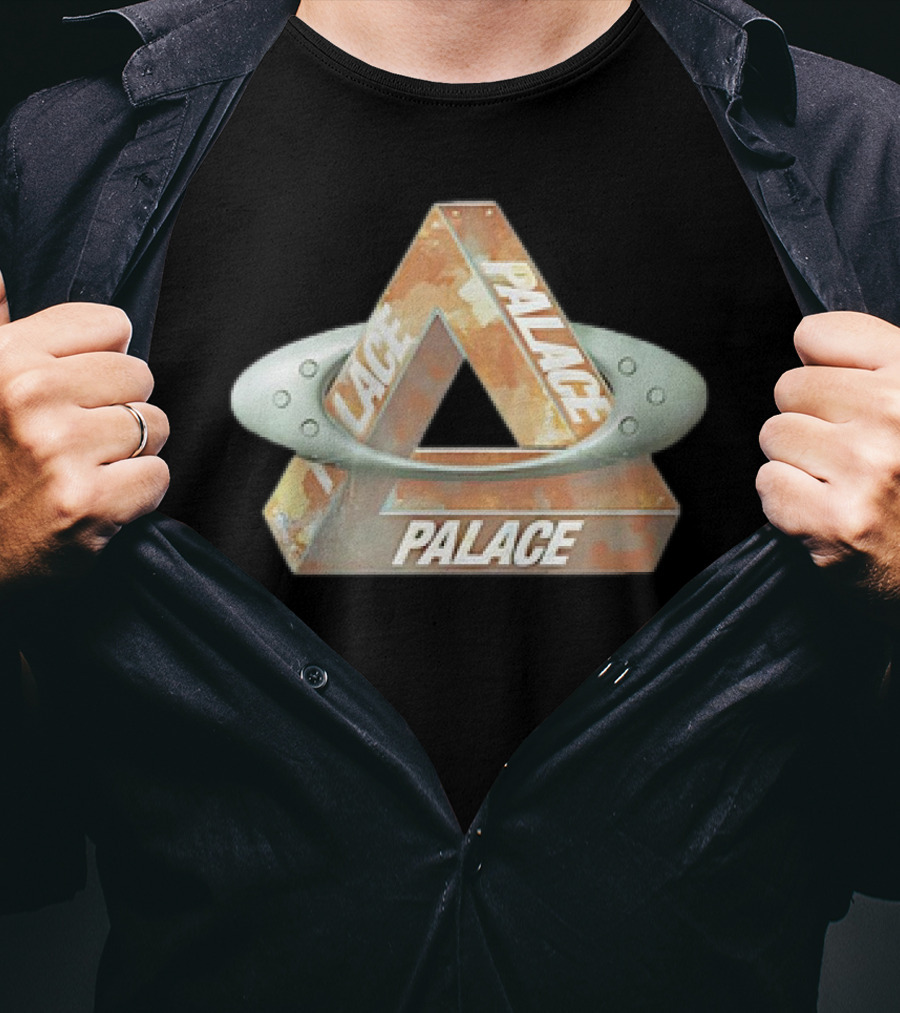 Oakley X Palace Tri-Ferg Camo Oval Collaboration T-Shirt
