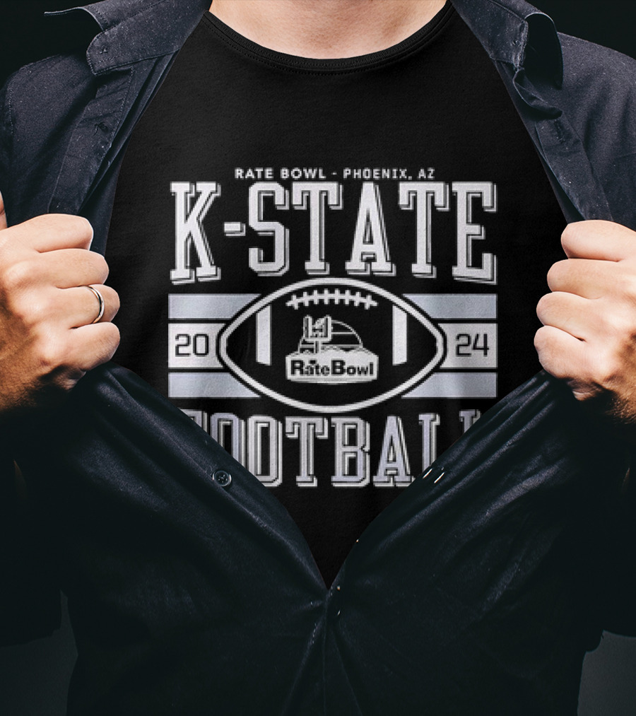 Rate Bowl Phoenix AZ K-State Wildcats Football T-Shirt