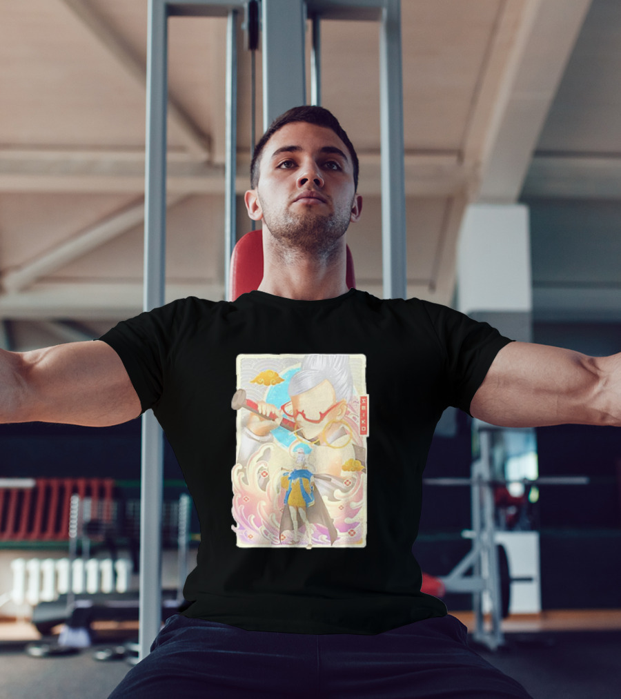 Seiko Ayase Dandadan Character With Vibrant Colors And Artistic Elements T-Shirt