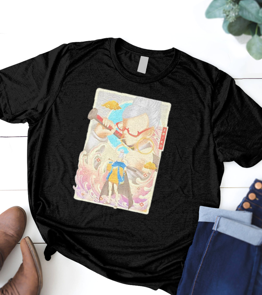 Seiko Ayase Dandadan Character With Vibrant Colors And Artistic Elements T-Shirt