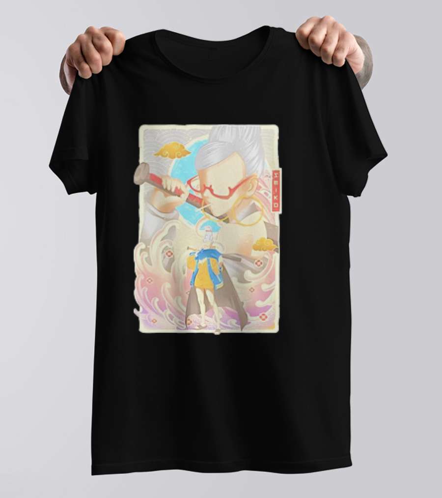 Seiko Ayase Dandadan Character With Vibrant Colors And Artistic Elements T-Shirt