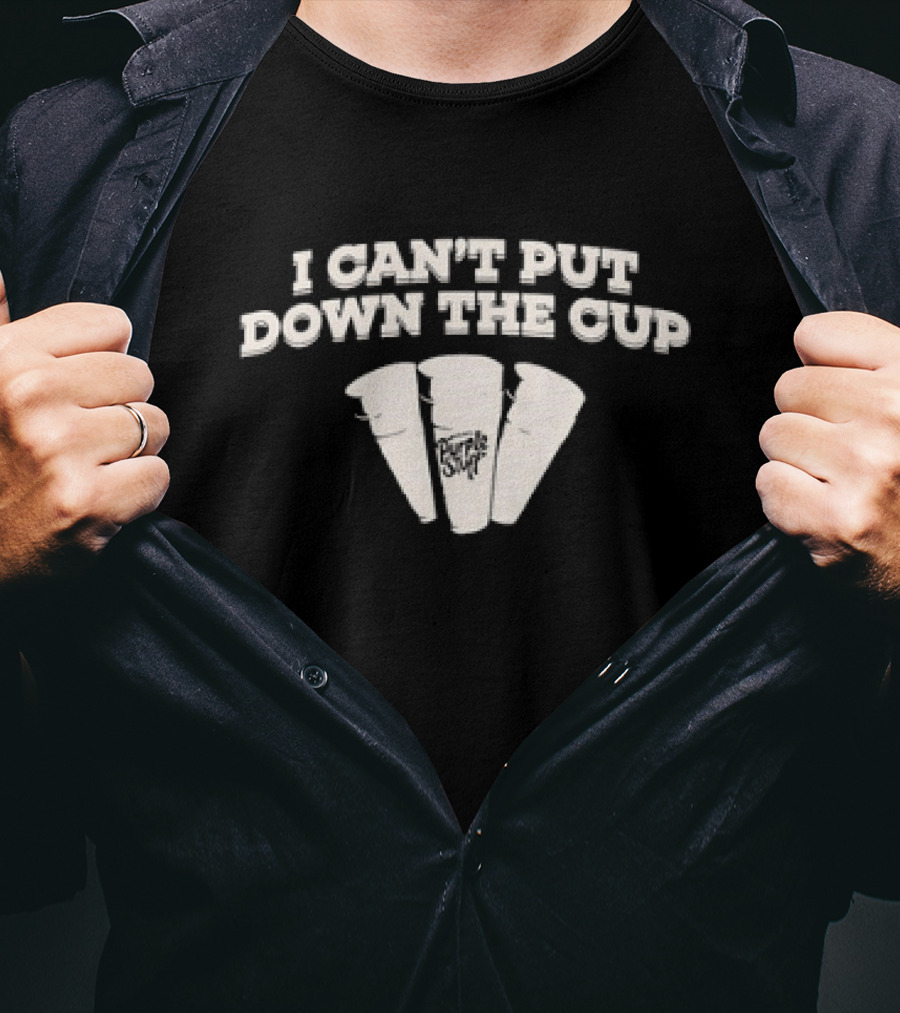 I Can't Put Down The Cup Purple Syrup Dave Blunt T-Shirt