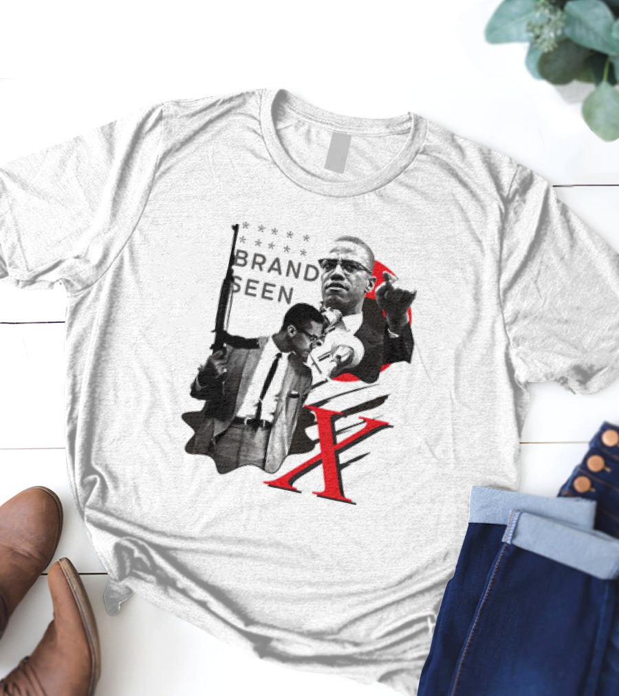 Malcolm X Brand Seen Anthony Edwards X T-Shirt