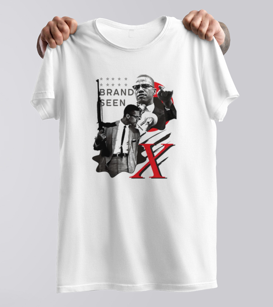 Malcolm X Brand Seen Anthony Edwards X T-Shirt