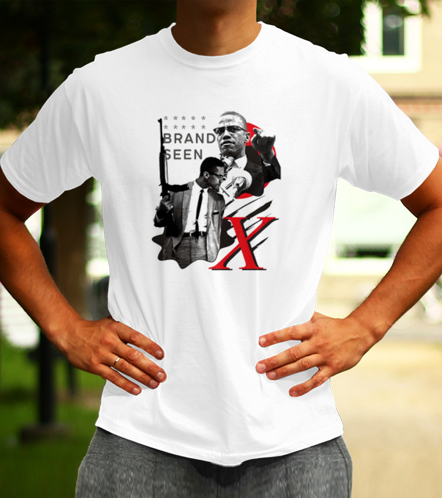 Malcolm X Brand Seen Anthony Edwards X T-Shirt
