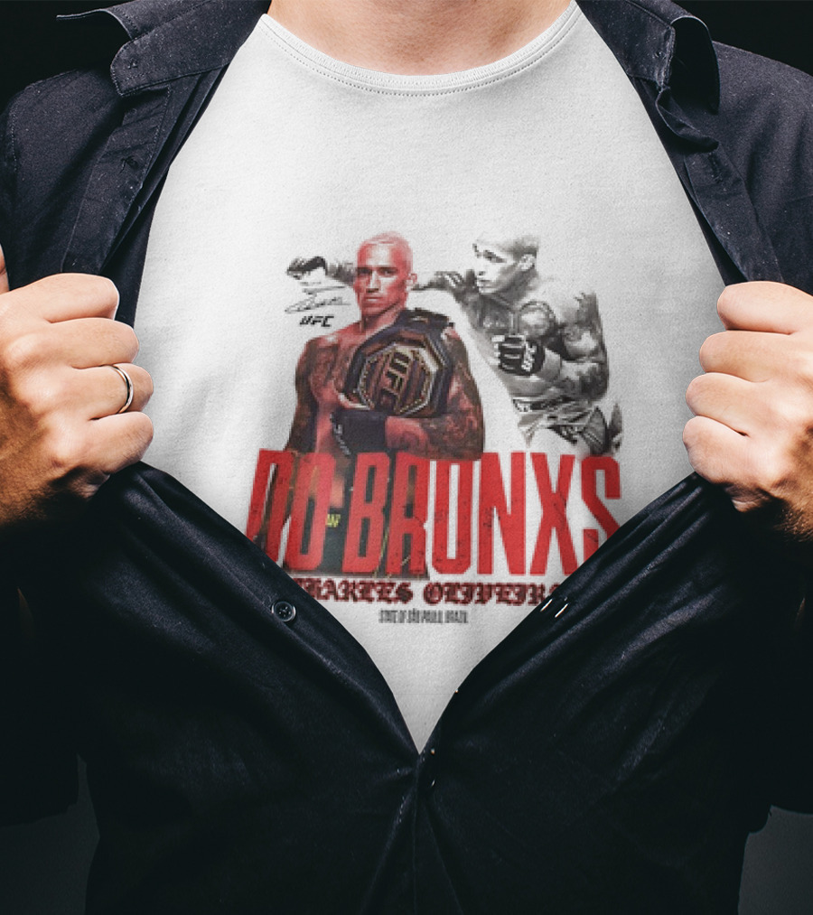 Charles Oliveira Do Bronx UFC Star São Paulo Brazil Champion T-Shirt