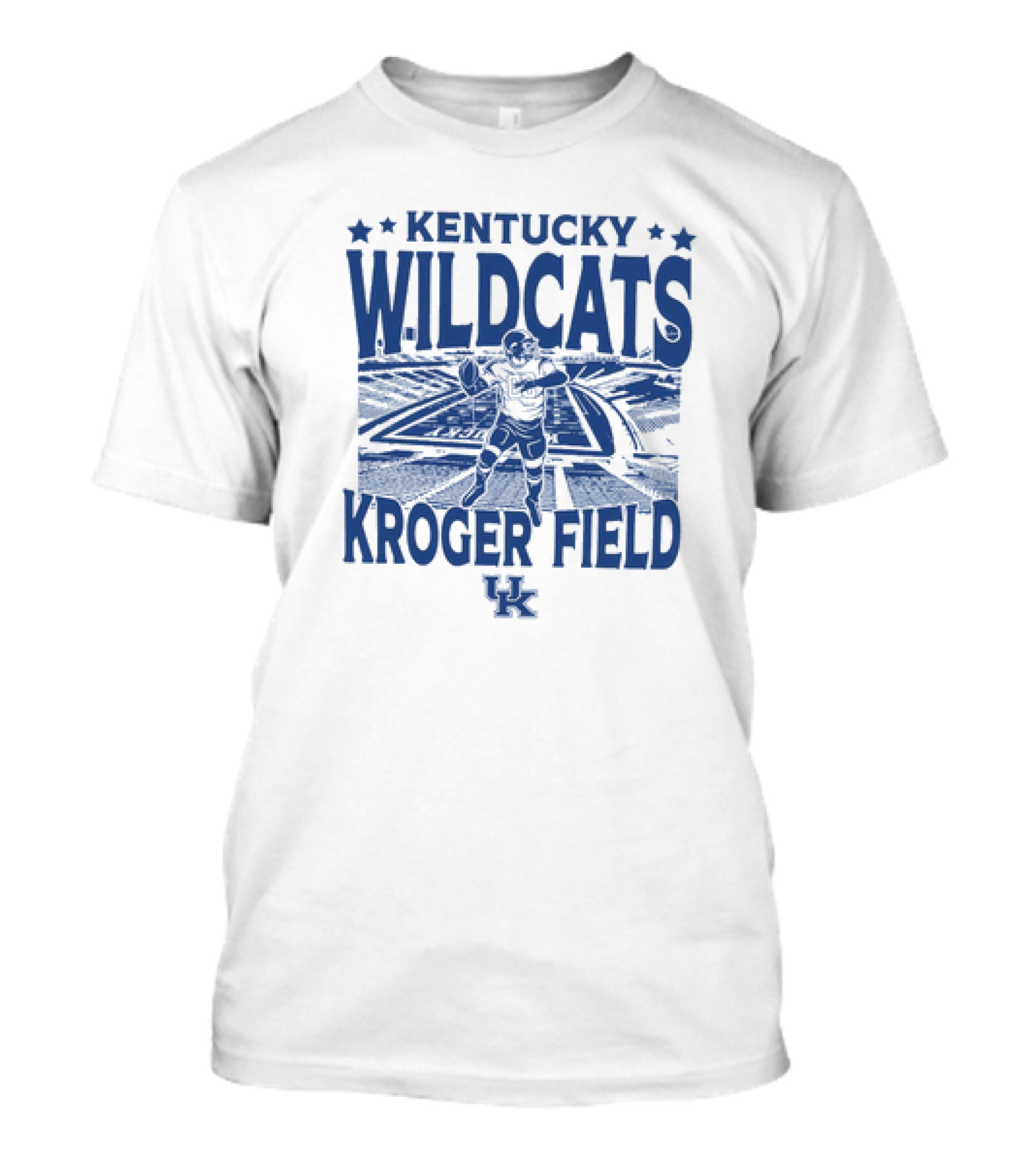 Kentucky Wildcats Kroger Field Football UK T-Shirt