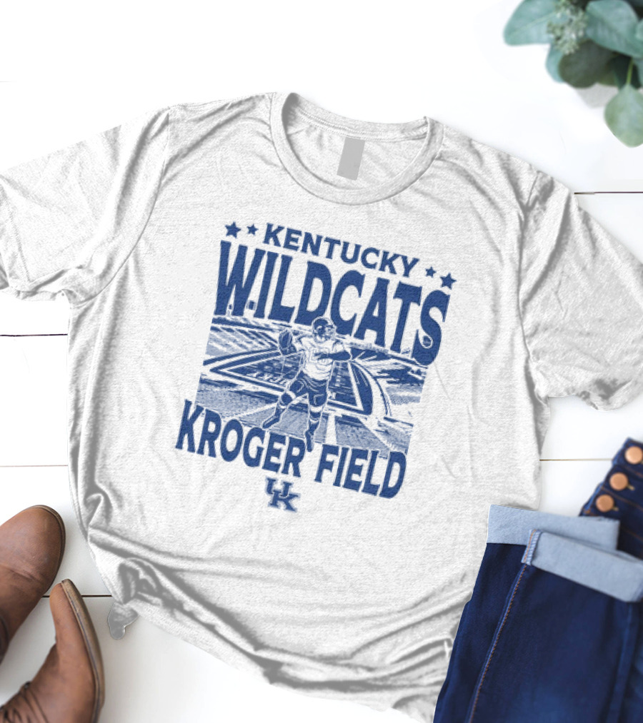 Kentucky Wildcats Kroger Field Football UK T-Shirt