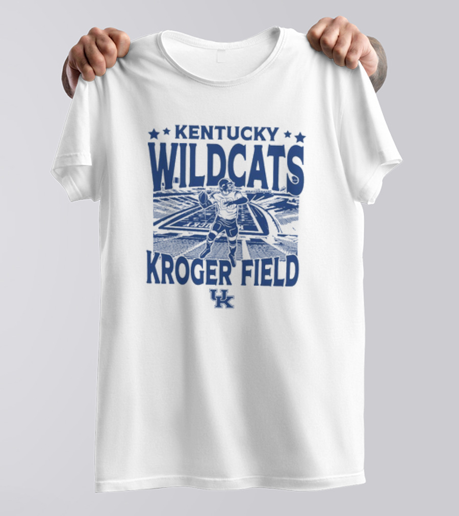 Kentucky Wildcats Kroger Field Football UK T-Shirt