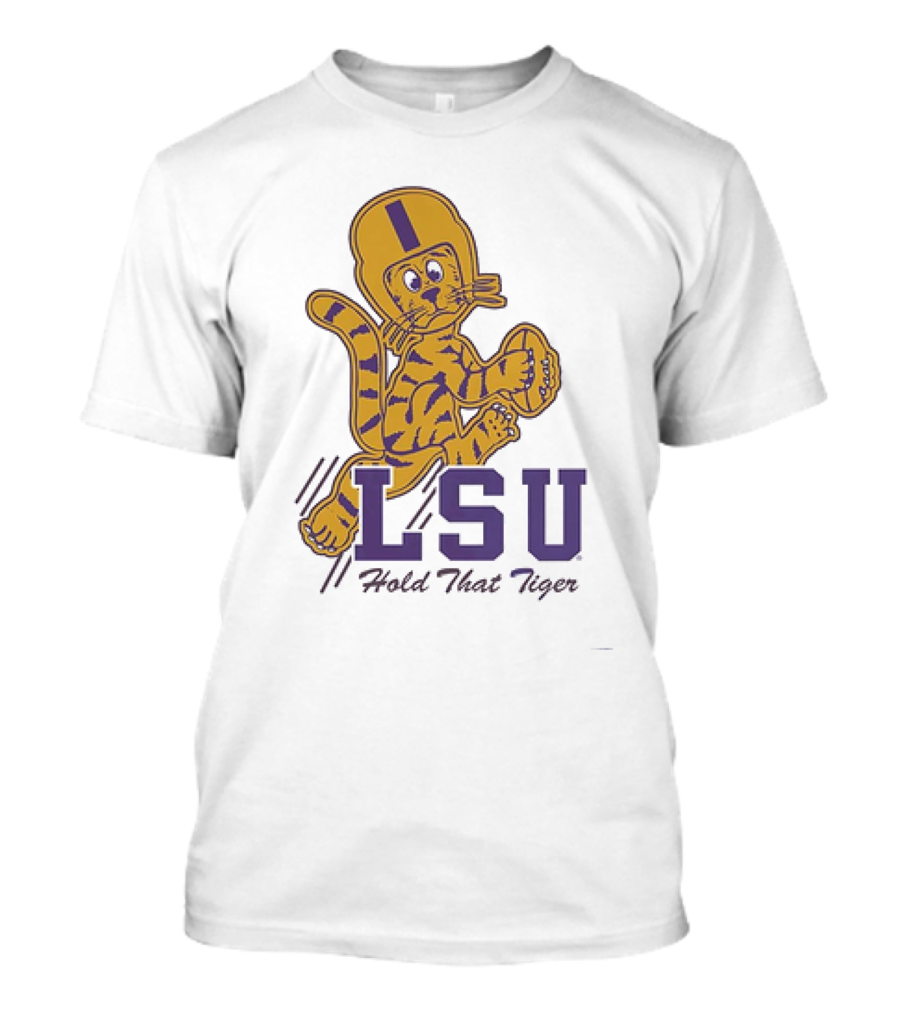 LSU Hold That Tiger Football Mascot T-Shirt