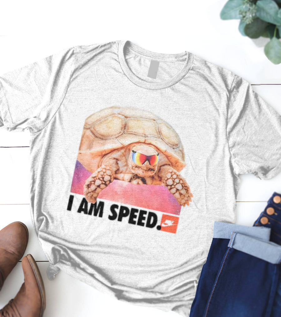 I AM SPEED Turtle T-Shirt