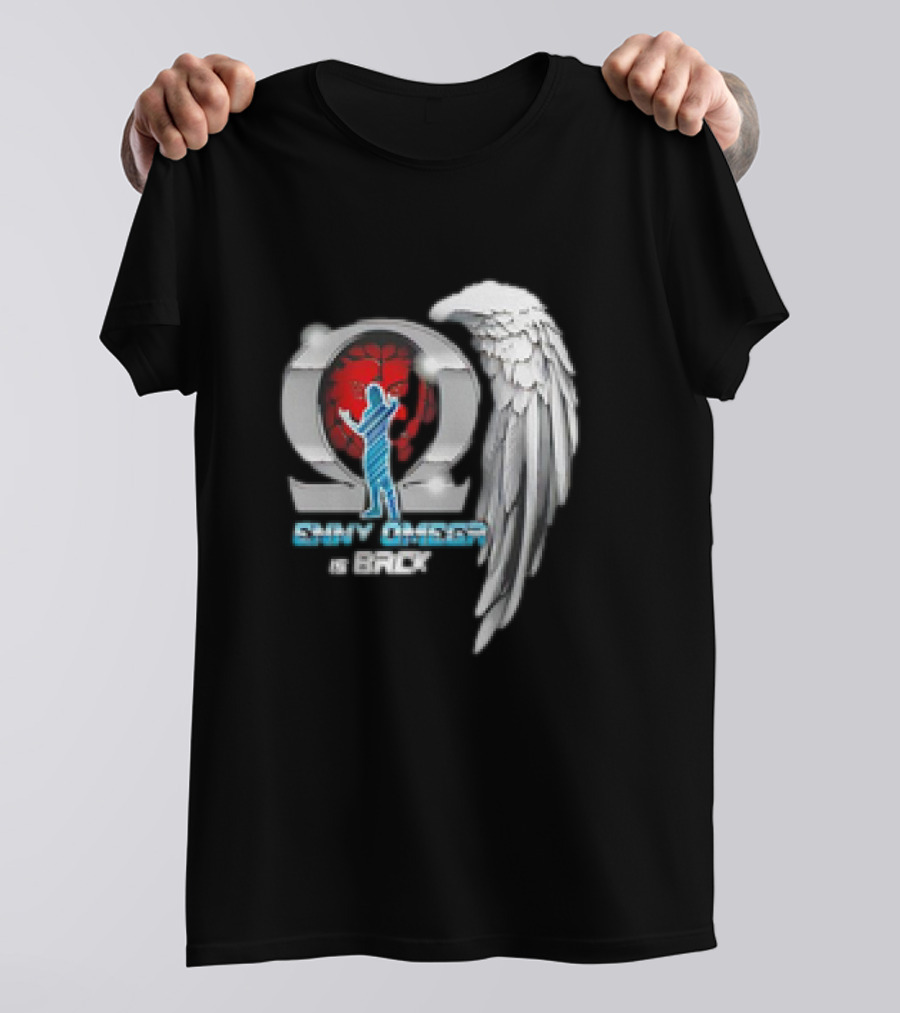 Kenny Omega Is Back With Omega Symbol And Angel Wings T-Shirt