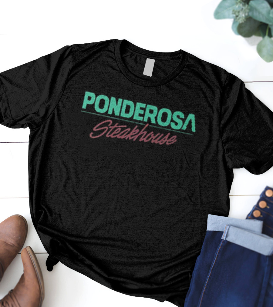 Ponderosa Steakhouse Retro T-Shirt