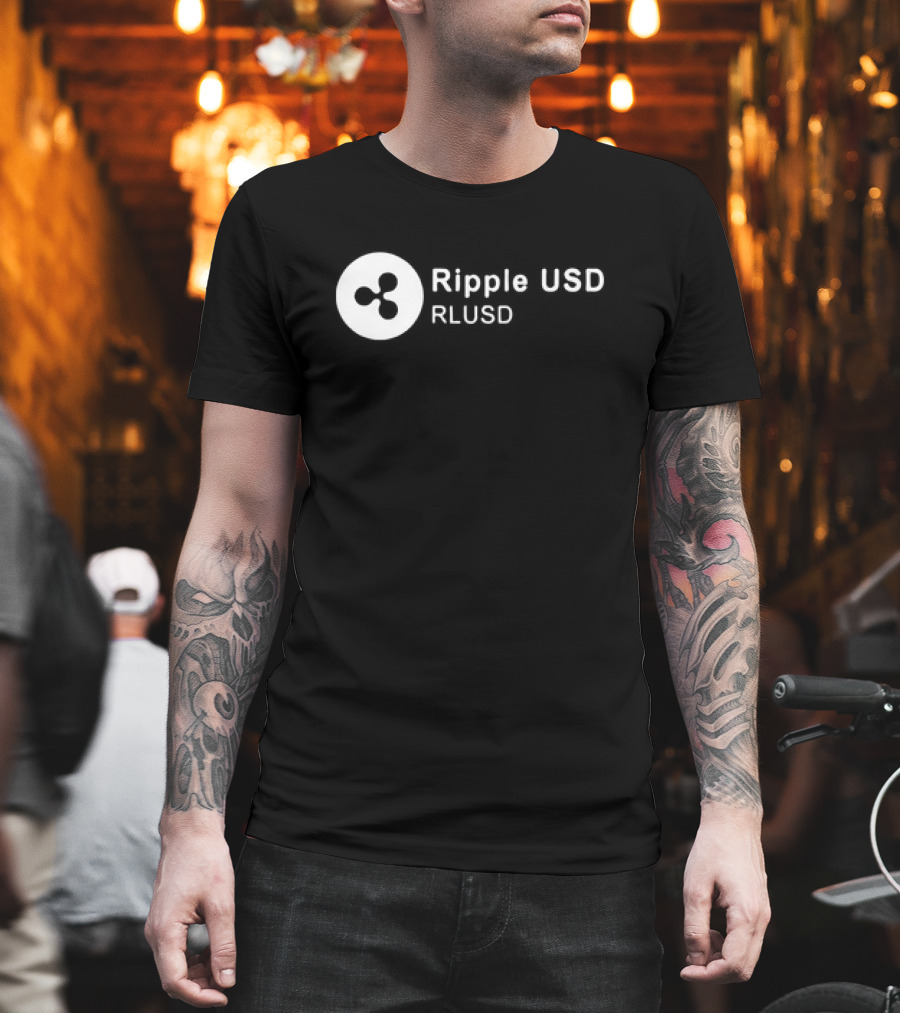 Ripple USD RLUSD Icon T-Shirt