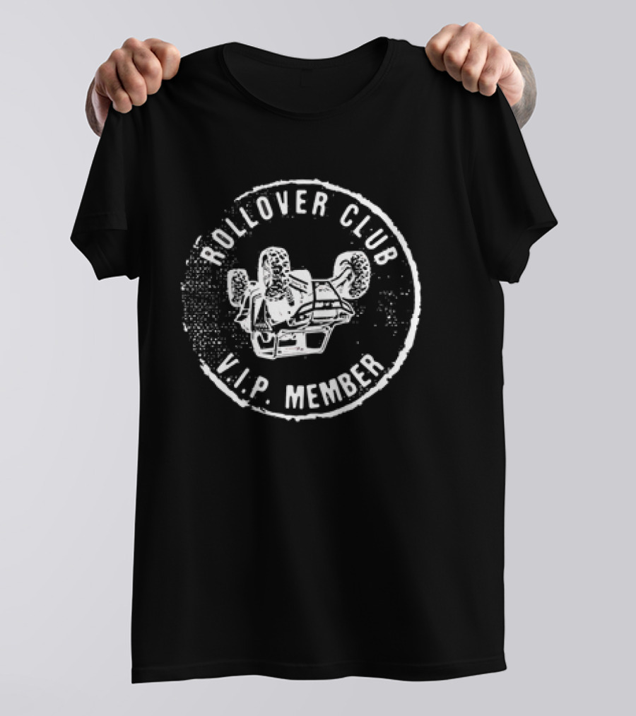 Rollover Club V.I.P. Member Offroad Adventure Badge T-Shirt
