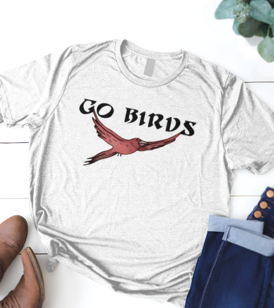 Go Birds Eagles Flying Bird T-Shirt