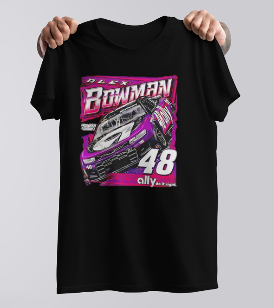 Alex Bowman 48 Chevrolet ZL1 Hendrick Motorsports Ally Racing T-Shirt