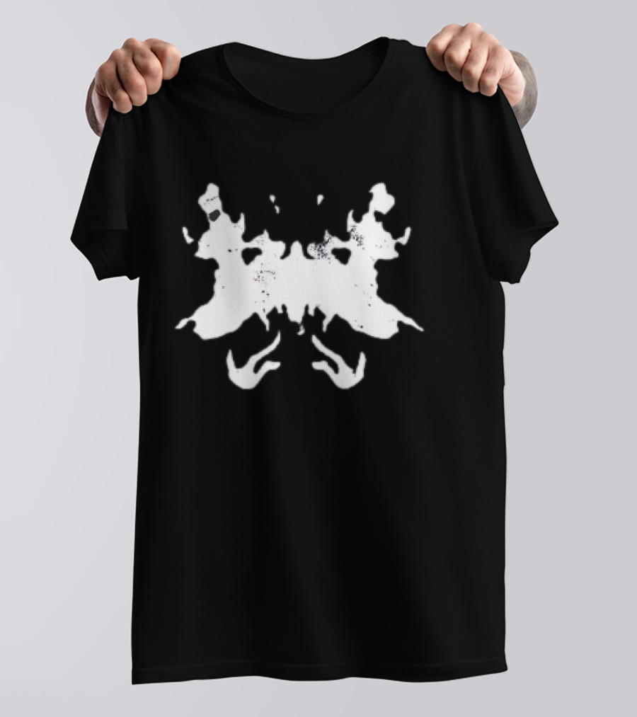 Angel Fish Rorschach Inkblot Symmetry T-Shirt