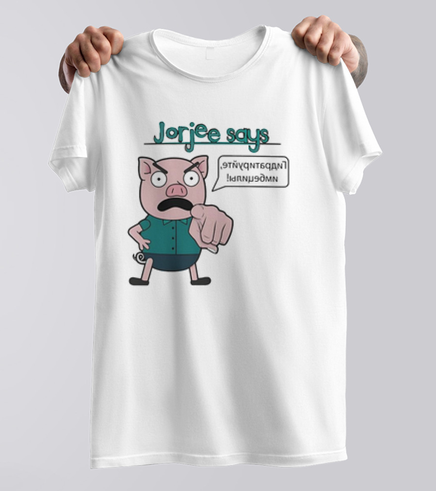 Jorjee Says Unplug And Play T-Shirt