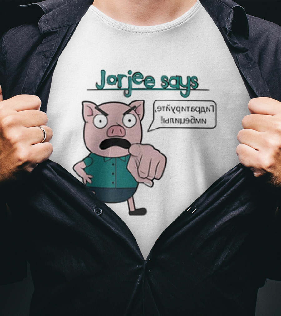 Jorjee Says Unplug And Play T-Shirt